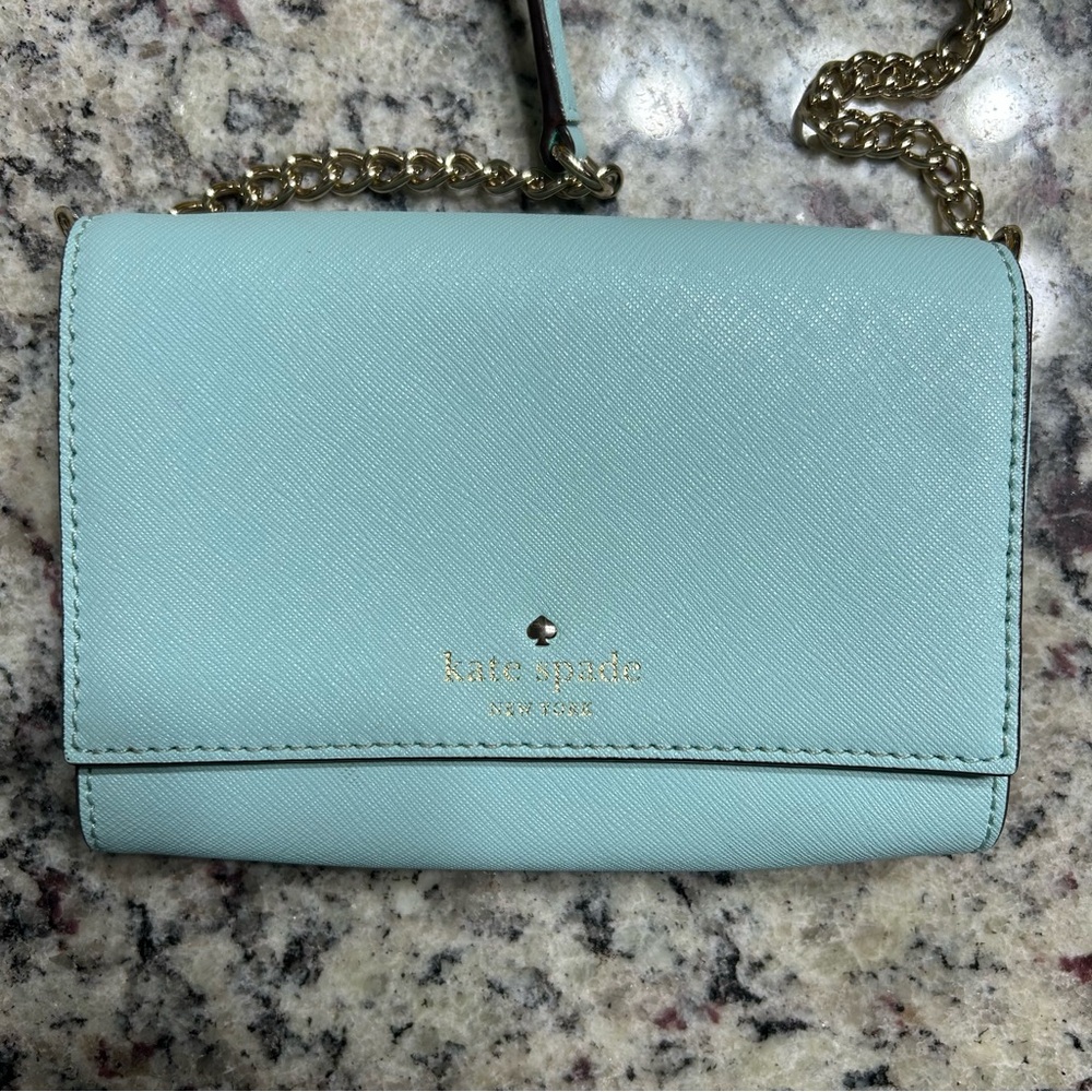 Blue Kate Spade Crossbody Purse